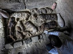 De las estatuas halladas, la mayoría son de gatos, lo que refleja la reverencia que los antiguos egipcios tenían hacia los felinos. AFP/K. Desouki