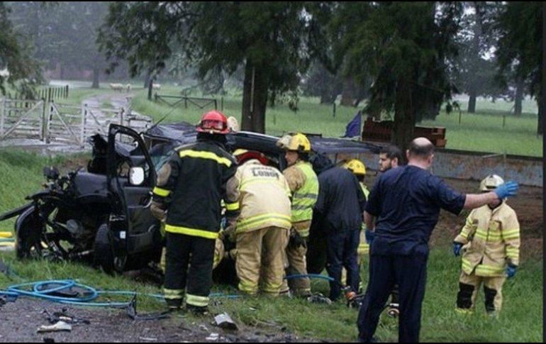 Los jóvenes, todos mayores de edad, eran socios de Boca y pertenecían a una organización de simpatizantes del club de Rawson. TWITTER/@clarincom