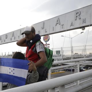 Fotogalería: Caravana migrante hace escala en Guadalajara