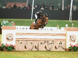 Javier Fernández realiza su recorrido montando a “End Good All Good”. ANWAR ESQUIVEL