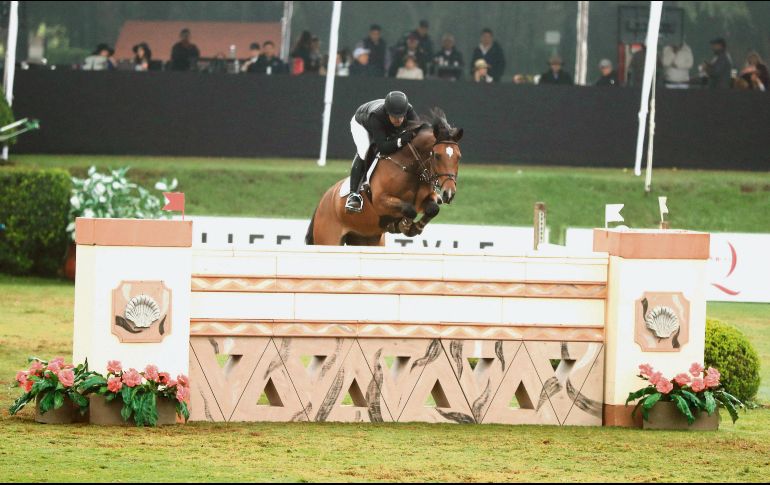 Javier Fernández realiza su recorrido montando a “End Good All Good”. ANWAR ESQUIVEL