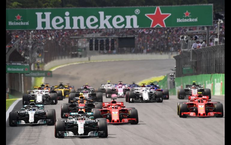 La carrera se realizó en la pista Interlagos de Sao Paulo.