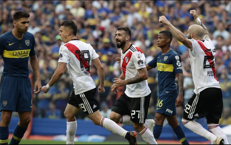 Es la primera vez que los dos equipos se enfrentan en una Final del certamen sudamericano. AFP / A. Pagni