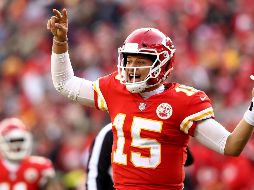 Mahomes se midió a Josh Rosen en un duelo entre dos de los mejores pasadores jóvenes de la Liga. AFP/J. Squire