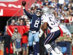 Mariota completó 16 de 24 pases para 228 yardas con dos pases de anotación. AFP/W. Hitt