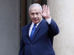 El primer ministro Benjamin Netanyahu, que se encontraba en una visita oficial a Francia, anunció que regresaría a toda prisa para enfrentar la crisis. EFE / E. Laurent