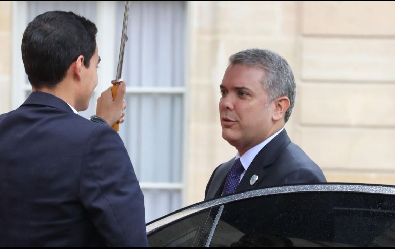 Duque sostuvo que recibió la respuesta de la ONU, el Banco Mundial y el BID. AFP/J. Demarthon