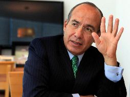 Calderón reiteró que probablemente vaya a fundar un nuevo partido en unión con su esposa, Margarita Zavala. SUN / ARCHIVO