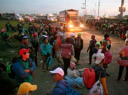 De Irapuato al albergue en el Auditorio Benito Juárez de Guadalajara, son poco más de 200 kilómetros; en transporte vehicular son más de dos horas y media de traslados. AFP / A. Estrella