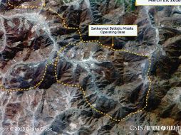 El informe incluye fotos de satélite que permiten ver los presuntos trabajos. ESPECIAL/CSIS