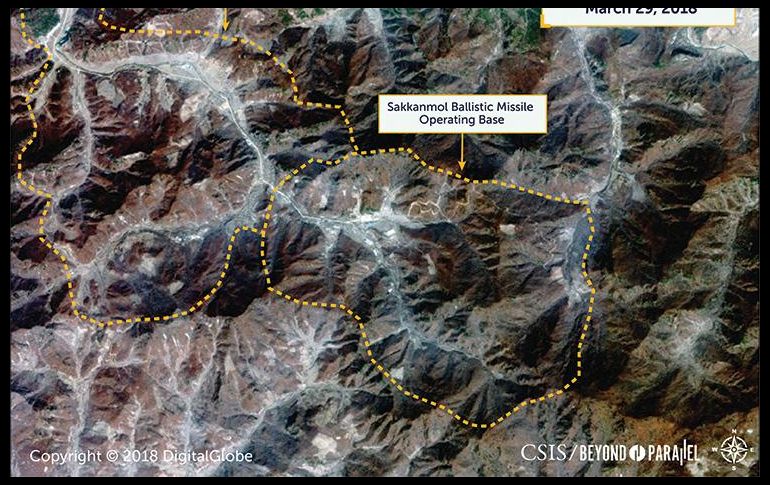 El informe incluye fotos de satélite que permiten ver los presuntos trabajos. ESPECIAL/CSIS