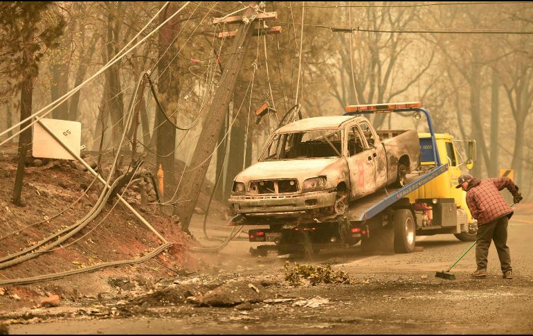 Hay cientos de personas desaparecidas luego de la tragedia, según indicó el departamento de policía. AFP/J. Edelson