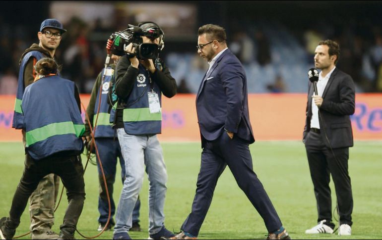 Antonio Mohamed dirigió 12 jornadas al Celta con sólo tres victorias. AP