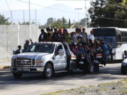 Del total de migrantes que continúan en el albergue: 335 son hombres adultos, 107 mujeres adultas, 100 menores de sexo masculino y 114 menores de sexo femenino. EL INFORMADOR / G. Gallo