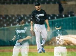 Orlando Lara cargó con la derrota. El abridor lanzó 6 entradas, 7 hits, 3 carreras y 6 ponches. FACEBOOK/CharrosBeisbolOficial