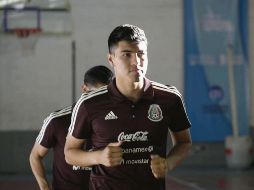 Después de los problemas para llegar a Córdoba, el Tricolor tuvo su primera sesión de entrenamiento. En la imagen, Érick Gutiérrez. @miseleccionmx