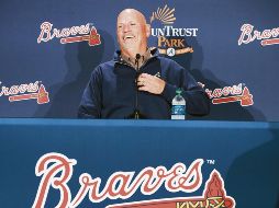 Brian Snitker. El mánager de los Bravos de Atlanta es el galardonado en la Liga Nacional. AP / ARCHIVO