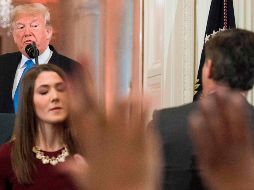 Fox News agregó que tiene la intención de presentar un recurso en apoyo a CNN ante la corte tras el hecho que Trump protagonizó con el periodista. AFP / J. Watson