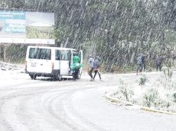 Fotogalería: Frente frío y tormenta invernal dejan nevadas en México