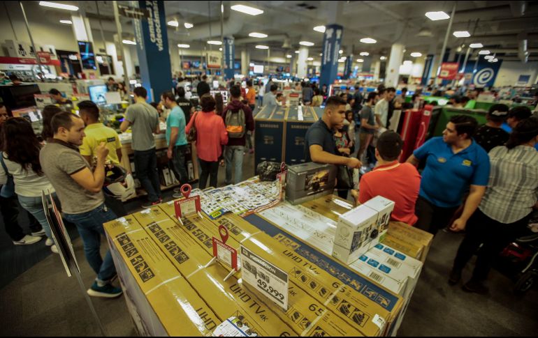 Afiliados a la Canaco prevén ventas por tres mil 900 millones de pesos en Jalisco. EL INFORMADOR/F. Atilano