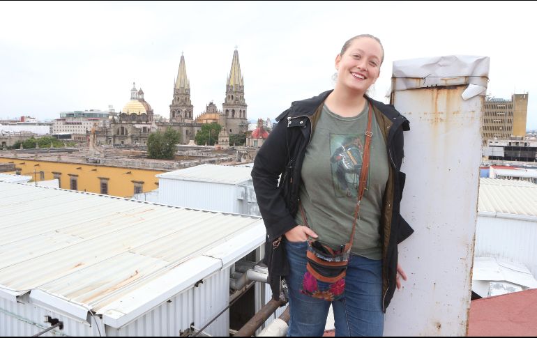 Natalia Stettner es la encargada de difundir la técnica del superadobe en Jalisco. EL INFORMADOR/G. Gallo