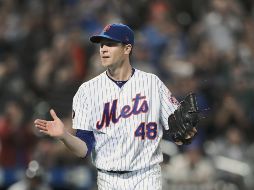 El lanzador de los Mets tuvo una efectividad de 1.70. AFP