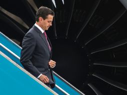 El Presidente de la República, acompañado por el canciller Luis Videgaray y por el secretario de Economía, Ildefonso Guajardo, asistirá a una comida de trabajo que ofrecen Felipe VI. EFE / ARCHIVO