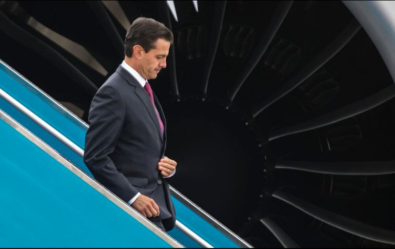 El Presidente de la República, acompañado por el canciller Luis Videgaray y por el secretario de Economía, Ildefonso Guajardo, asistirá a una comida de trabajo que ofrecen Felipe VI. EFE / ARCHIVO