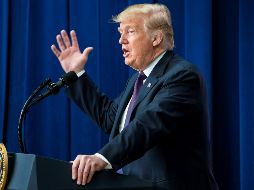 A través de sus redes sociales, Trump culpó a California de los incendios por su mala gestión forestal. EFE/J. Scalzo