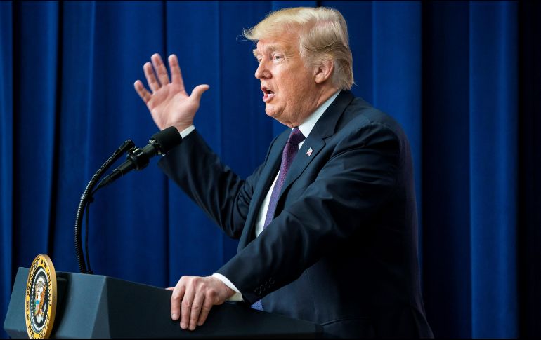 A través de sus redes sociales, Trump culpó a California de los incendios por su mala gestión forestal. EFE/J. Scalzo