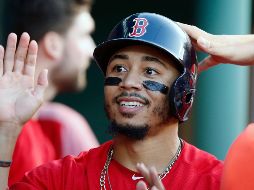 Mookie Betts bateó para .346, el mejor promedio de las mayores. AP/ARCHIVO
