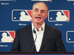 Rob Manfred llegó al puesto de comisionado en 2014. AP