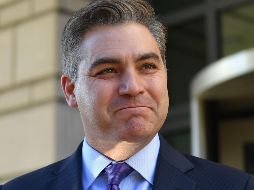 Acosta, corresponsal de CNN, recuperará su acreditación solo de manera temporal, a la espera de que haya un juicio sobre el caso. AFP / M. Ngan