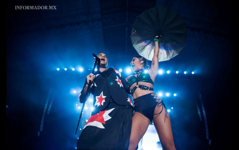 Robbie Williams encendió al público de Guadalajara; hizo un recorrido por toda su discografía. EL INFORMADOR / G. Gallo