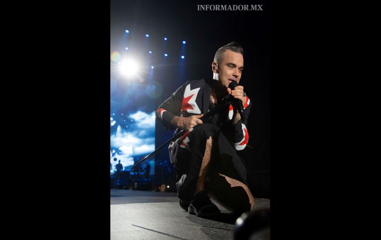 Robbie Williams encendió al público de Guadalajara; hizo un recorrido por toda su discografía. EL INFORMADOR / G. Gallo