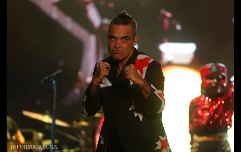 Robbie Williams encendió al público de Guadalajara; hizo un recorrido por toda su discografía. EL INFORMADOR / G. Gallo