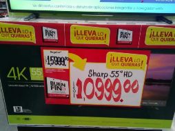 El precio original del artículo era de 10 mil 990 pesos. TWITTER/@Alan32786433