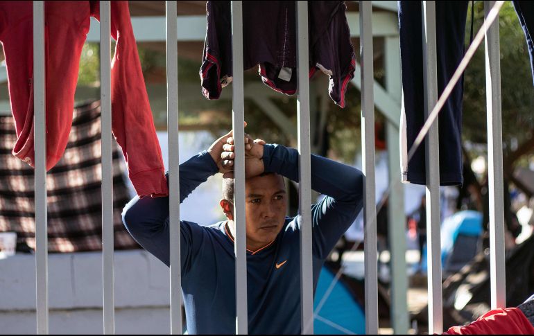 El contingente global que se espera es de nueve mil 664 migrantes. AFP / G. Arias