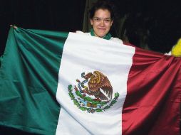 Ruvalcaba Álvarez, monarca paralímpica en Río 2016, compitió en la división menor a los 70 kilos. TWITTER/@conade