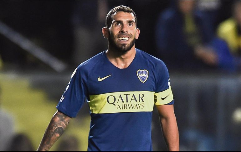 Carlos Tévez  fue de los mejores jugadores en la victoria de Boca Juniors. ESPECIAL