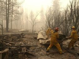 El “Camp Fire” ha destruido casi 10 mil hogares y ha incendiado 603 kilómetros cuadrados. AFP/J. Sullivan