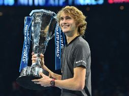 Zverev se mostró realmente inspirado con su servicio. AFP/G. Kirk