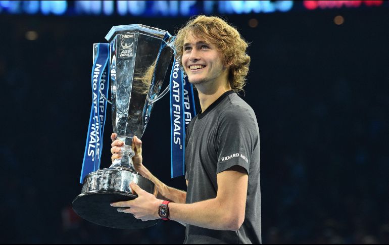Zverev se mostró realmente inspirado con su servicio. AFP/G. Kirk