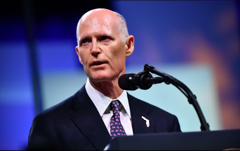 Scott llamó a la unidad del estado y aseguró que su enfoque será “no mirar hacia atrás y hacer que el Congreso funcione”. AFP / ARCHIVO