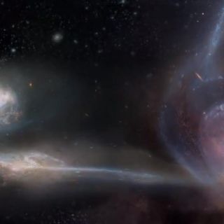 Detectan a la galaxia más luminosa "devorando" a sus estrellas vecinas