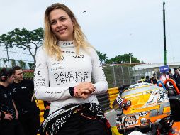 Floersch sufrió un violento accidente en la carrera de F3 del domingo, en el que su monoplaza salió violentamente despedido hasta golpearse contra el búnker de los fotógrafos. EFE / C. Correia