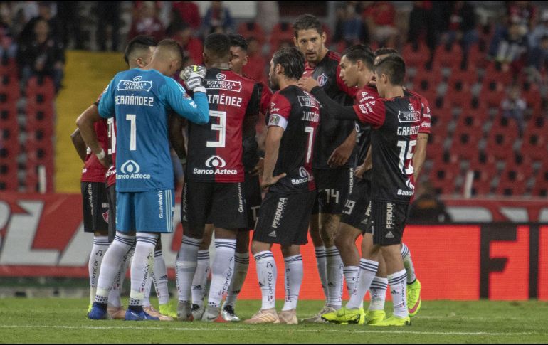 Los Rojinegros terminarán el torneo con la intención de no ser el último lugar de la tabla general, aunque el fin de semana, una combinación de resultados los pondría como el peor equipo del certamen. MEXSPORT / ARCHIVO