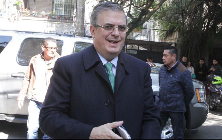 Ebrard dijo que para la toma de posesión de López Obrador asistirán 24 jefes de Estado, de Gobierno y vicepresidentes. NTX / ARCHIVO