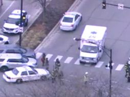 El tiroteo ocurrió cerca del hospital Mercy. TWITTER / @CBSNews