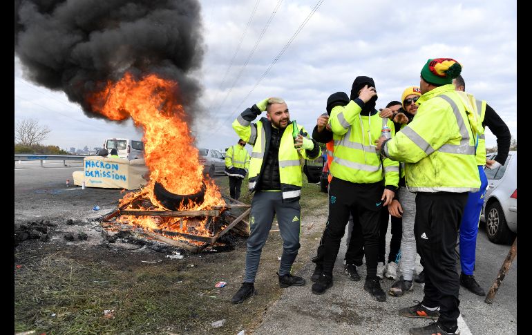 Manifestantes de los 